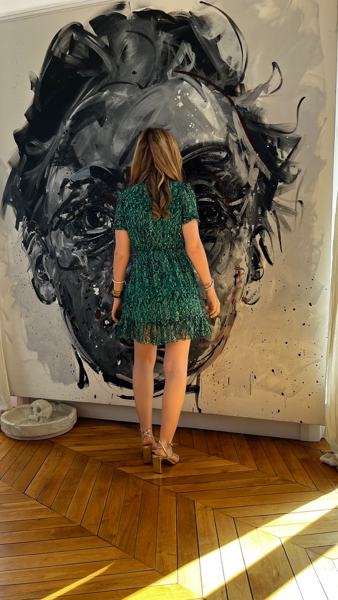 Robe courte Alaya